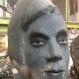 Joseph Wheelwright, "Centurion," 2015, granite and schist, 21 x 10 x 11 inches.
